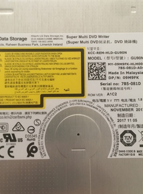 原装HL GU70N GU90N 09M9FK DELL 笔记本内置DVD刻录机光驱