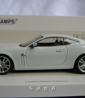 迷你切 捷豹 JAGUAR XK, COUPE, WHITE, 白色系列', 2005