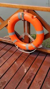 船用2.5KG201/304不锈钢救生圈支架挂架挂钩配套存放三角架子