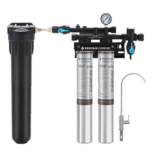爱惠浦（Everpure）Twin MH2-Plus商用双联净水器 无桶大流量