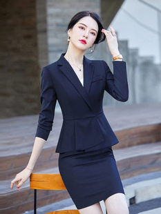 高端职业西装套装女春季气质售楼部珠宝酒店前台接待经理工作服秋