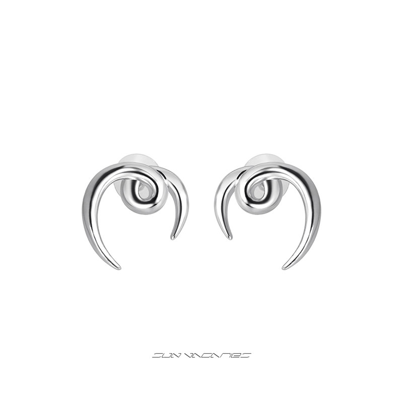 原创简约符号立体防敏耳饰耳钉