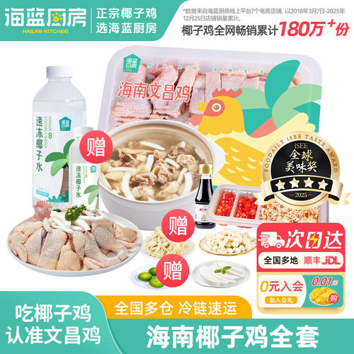 海蓝厨房海南文昌椰子鸡套餐