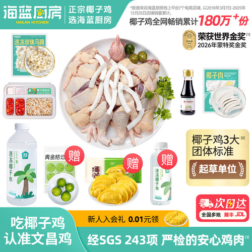 海蓝厨房海南椰子鸡套餐