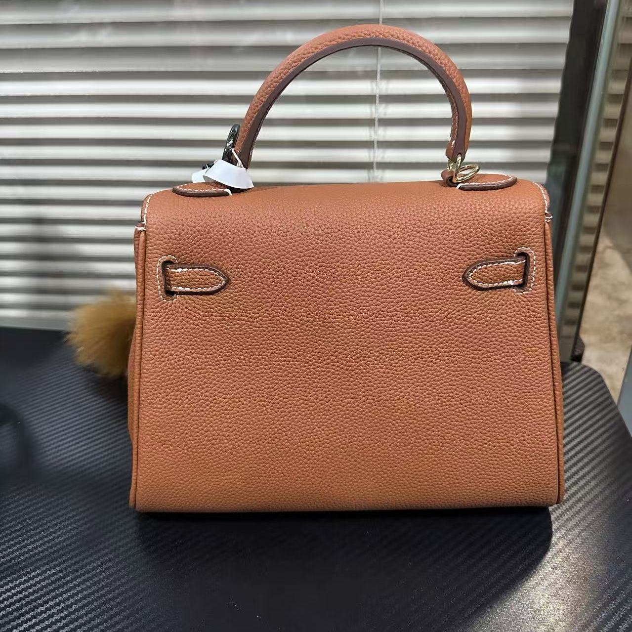 安合甄选-高定真皮包-25-K25-中凯-棕-艾