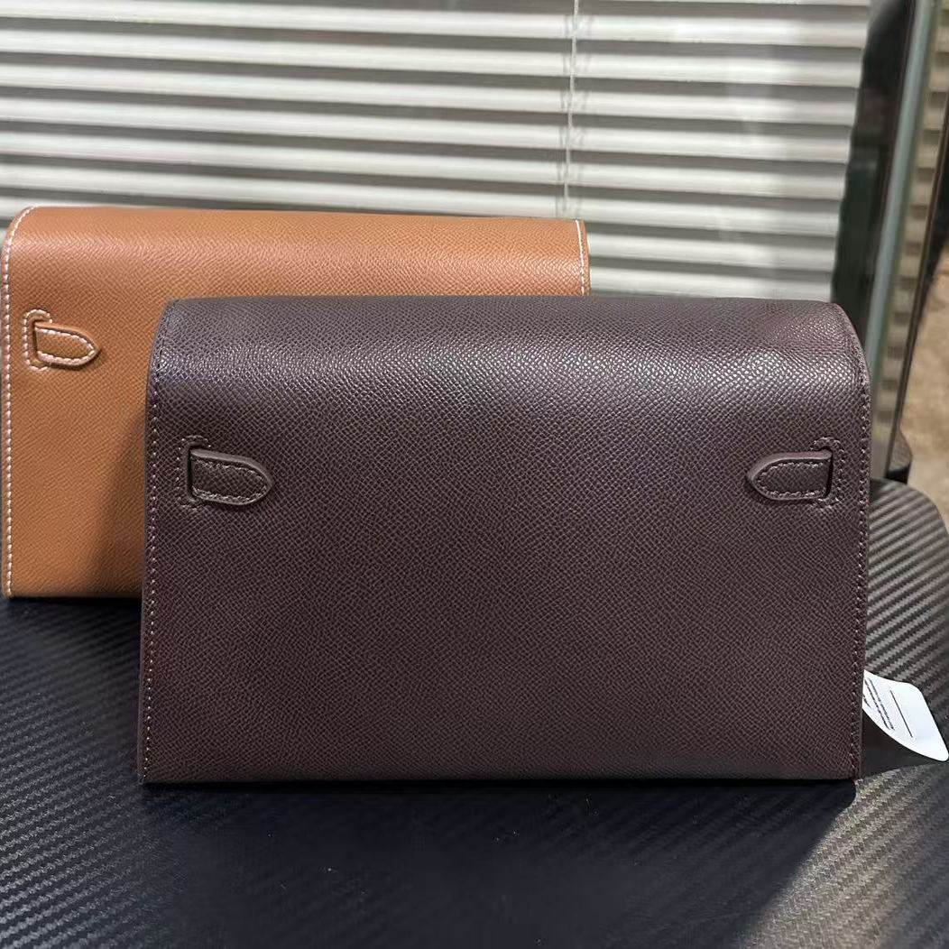 安合甄选-高定真皮包-25cm-ELAN-25-手拿横凯-艾-全色