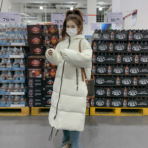 现货双十二90绒白鸭绒中长款羽绒服185-9993-P310-K478-90绒