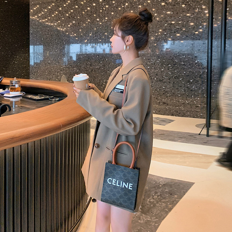 现货2022年秋装港味通勤小西装外套女西服317-MY809-P115-178,女装西装,浙宝185