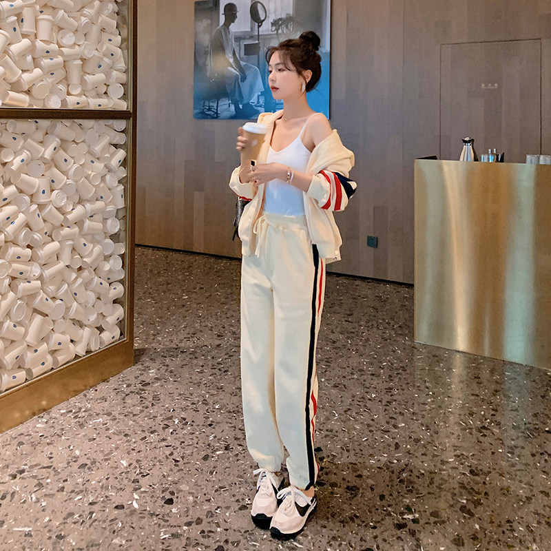 现货秋装新款卫衣套装连帽套头外套2件套317-MY810-P135-198,女装套装/套裙,浙宝185