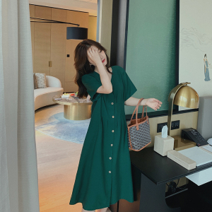 现货 夏装短袖连衣裙显瘦气质裙子夏317-MY8016-P95-K148图片