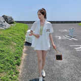 现货新款休闲西装套装女短袖短裤夏装西服317-MY8029-P115-K178，女装西装，浙宝185