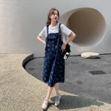 档口现货时尚减龄牛仔背带裙185-MY8921-P95-K148，女装连衣裙，浙宝185