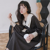 现货2022年春装新款高腰通勤连衣裙317-MY8850-P115-K168，女装连衣裙，浙宝185