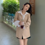 现货2023年春秋新款小西装外套女185-8510，女装西装，浙宝185