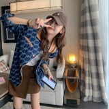 提花牛仔