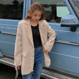 【现货】西装外套女2022春款宽松小西装西服317-MY2037-P105-K168，女装西装，浙宝185
