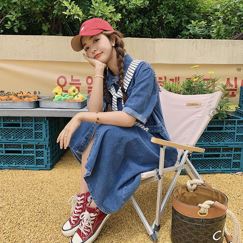 现货减龄夏季牛仔连衣裙185-MY8907-P125-K178,女装连衣裙,浙宝185