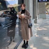 现货70毛双面呢羊绒大衣外套女185-9931-P245-K398，女装毛呢外套，浙宝185
