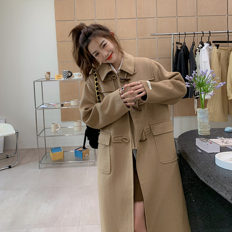 现货自己工厂生产双面呢双面羊绒大衣外套女185-9959-P290-K438,女装毛呢外套,浙宝185