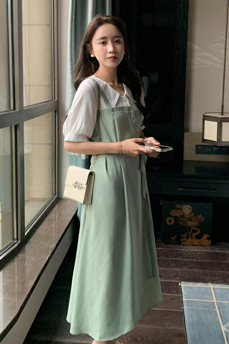 现货拼接短袖夏装连衣裙185-8565-P95-K148,女装连衣裙,浙宝185