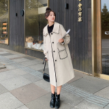 现货70毛双面呢羊绒毛呢大衣女185-9932-P270-K438，女装毛呢外套，浙宝185