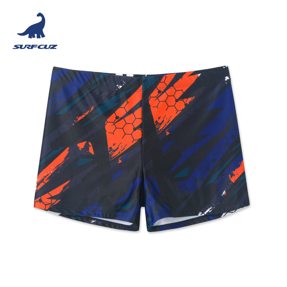 surfcuz 男士泳衣温泉短裤水上乐园男泳裤速干防尴尬短裤平角泳裤