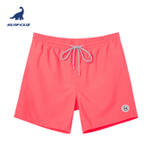 水上世界泳裤 surfcuz男士 速干可下水海边度假纯色沙滩裤