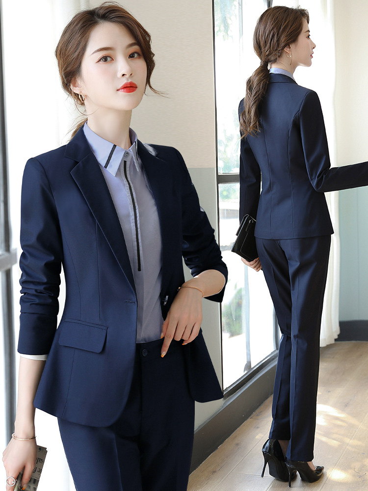 西装套装女职业正装2025新款秋高级感女士西服外套气质经理工作服