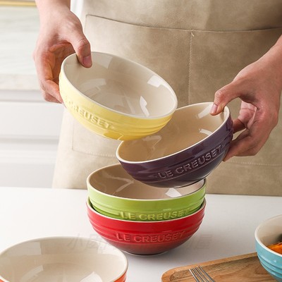 釉下彩陶瓷15cm高颜值饭碗