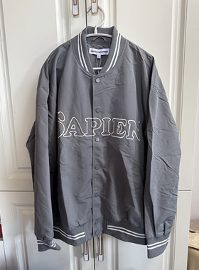 国货邦家男棒球服春秋新款宽松休闲外套MTEE经典复古系列梭织夹克