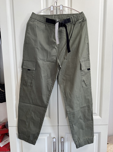 裤 子男休闲束脚慢跑裤 男春夏新款 潮流运动裤 多口袋长裤 美特威工装