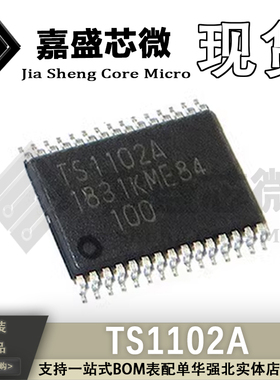 原装正品 TS1102A TSSOP-30 精密放大器IC芯片 全新现货可直拍