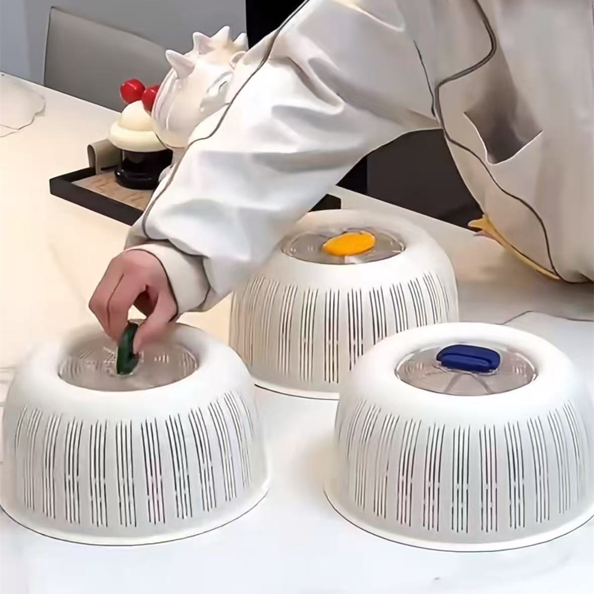 家用剩菜罩子菜盖罩食物