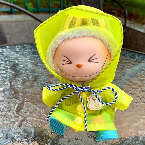 labu雨衣拉布布多巴胺娃