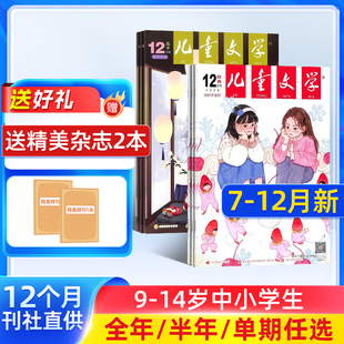小学中高年级作文素材文摘 15岁中小学生课外阅读 季 儿童版 杂志 度订阅 半年 25年全年 儿童文学少年版 包邮 杂志铺 单期