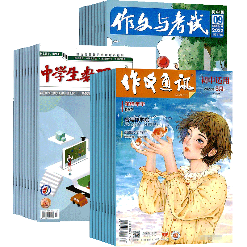 作文考试初中版数理化八年级
