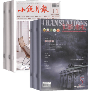 小说月报加译林组合全年订阅 文学文摘图书杂志杂志铺 2026年7月起订