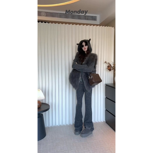 【如期而至】狐狸毛轻奢马甲外套时尚爆款百搭简约草草背心车条