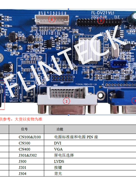 VD58 液晶屏LVDS 驱动板 可刷程序点任意款工业液晶屏