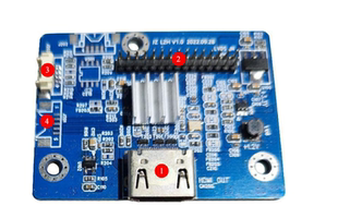 LVDS转HDMI转接板