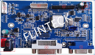 JZ -VD68  液晶屏LVDS驱动板  LVDS转换板 LVDS转VGA、DVI接口