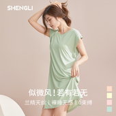 夏季 莫代尔高级感睡裙女士性感女款 大码 连衣裙睡衣冰丝家居服2026