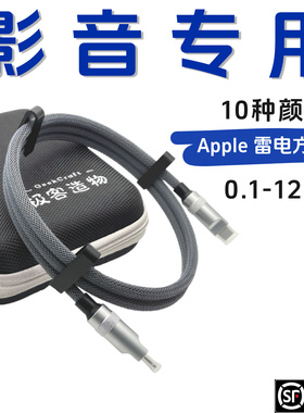 雷电5数据线阿波罗羚羊声卡StudioDisplay显示器连接线GikiCraft