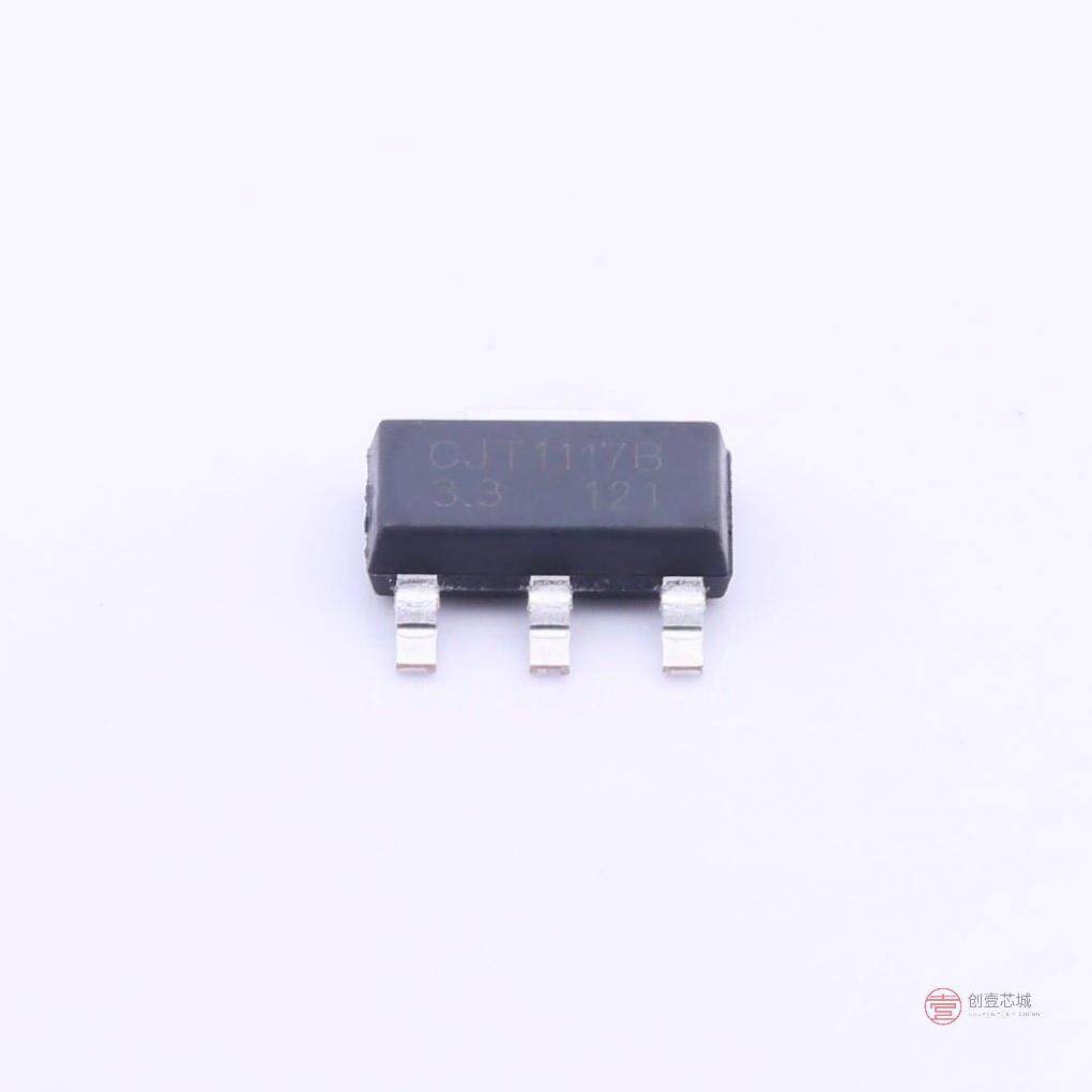 原装CJT1117B-3.3全新Vin=15V Vout=3.3V 1A 75dB@
