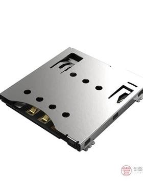 原装SIM7100-6-1-15-00-A全新 SIM PUSH-PUSH, 6P,