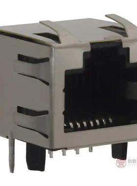 原装1-406541-1全新CONN MOD JACK 8P8C R/A SHIELDED正品