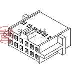 原装90160-0126全新集管和线壳 2.54MM C-GRID III