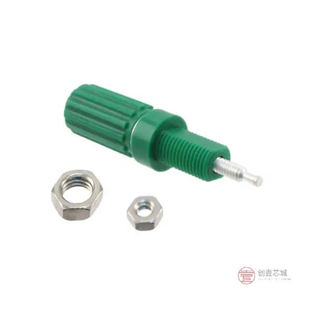 原装111-0104-001全新CONN BIND POST KNURLED GREEN正品