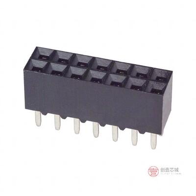 原装5-534998-7全新CONN RCPT 14POS 0.1 GOLD PCB正品