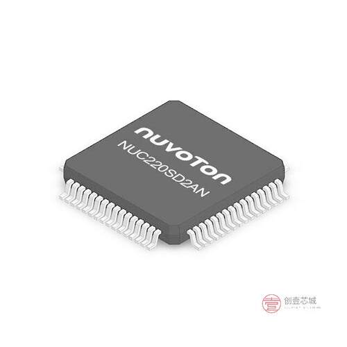 原装正品NUC220SD2AN全新IC MCU 32BIT 64KB FLASH 64LQFP